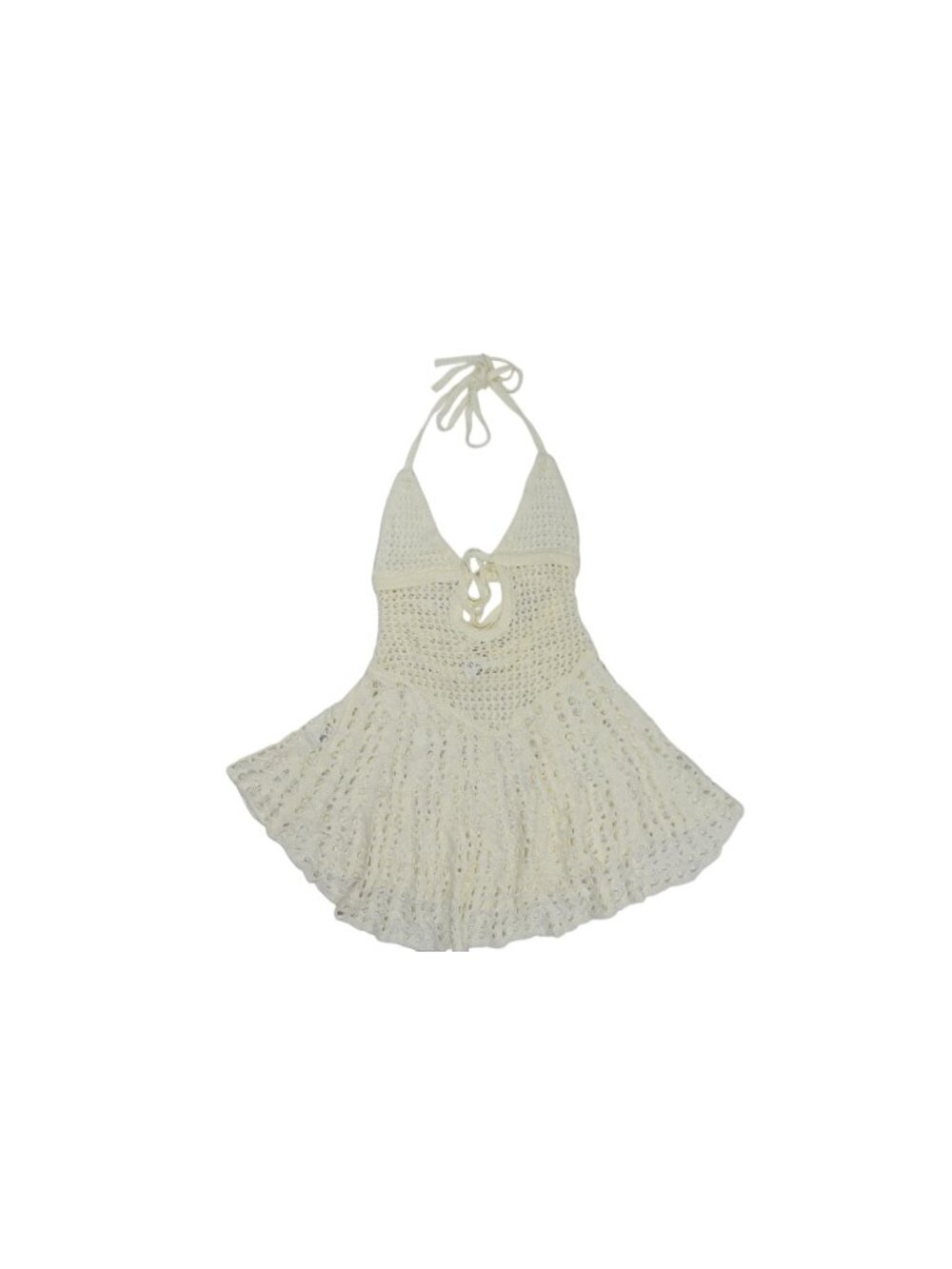 Outcast Jewel Mini Dress in White